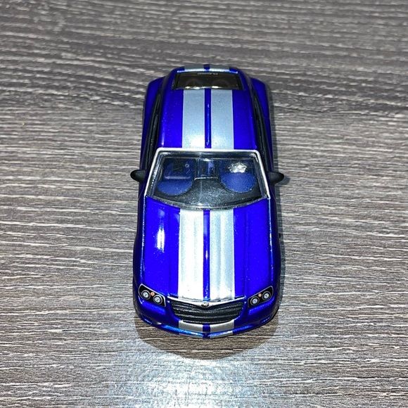 JADA TOYS DUB CITY CHRYSLER CROSSFIRE Blue Diecast Car Toy 1/64 - Picture 7 of 8
